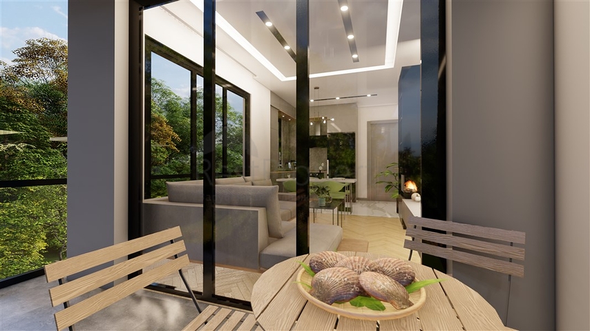 Квартира 1+1 в центре Алании на расстоянии 200 метров до моря