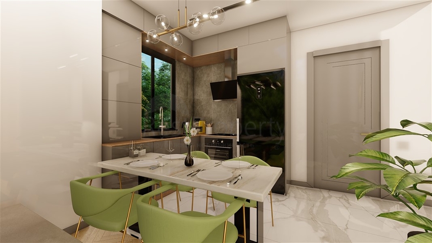 Квартира 1+1 в центре Алании на расстоянии 200 метров до моря