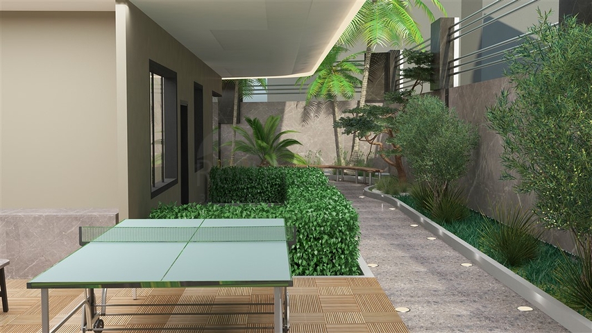 Квартира 1+1 в центре Алании на расстоянии 200 метров до моря