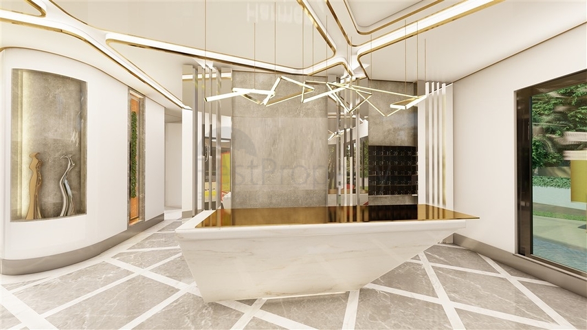 Квартира 1+1 в центре Алании на расстоянии 200 метров до моря