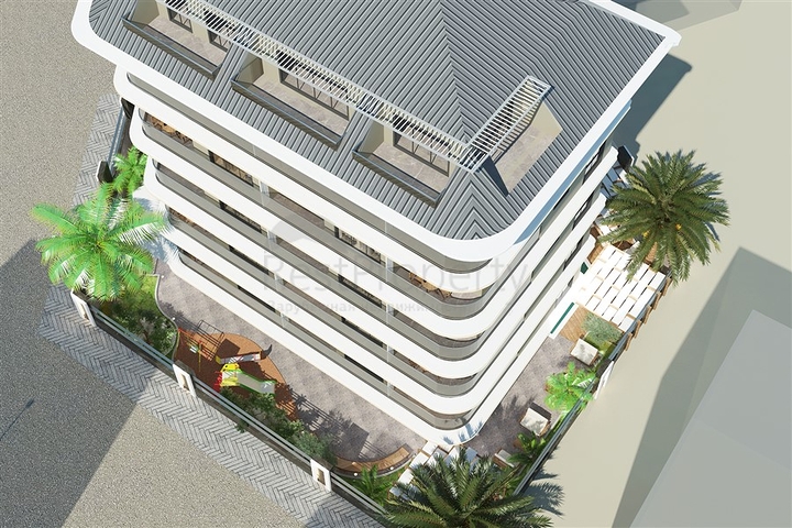 Квартира 1+1 в центре Алании на расстоянии 200 метров до моря