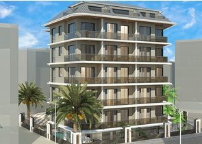 Квартира 1+1 в центре Алании на расстоянии 200 метров до моря