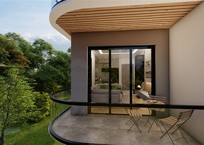 Квартира 1+1 в центре Алании на расстоянии 200 метров до моря