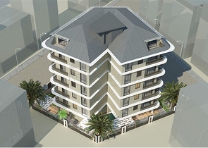 Квартира 1+1 в центре Алании на расстоянии 200 метров до моря