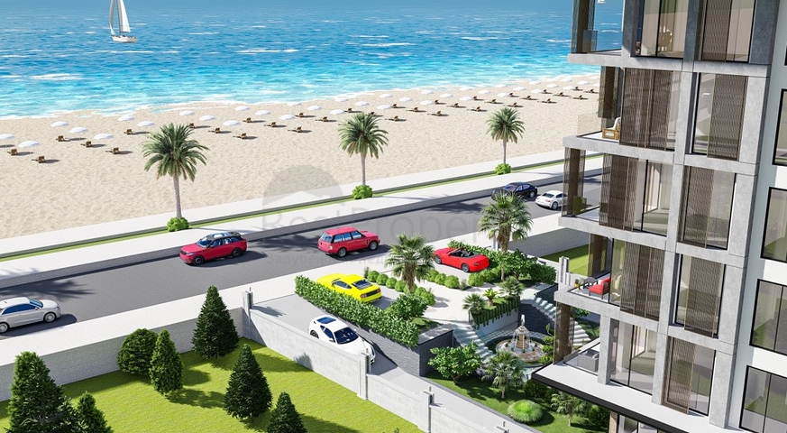 Квартира 1+1 в комплексе на первой линии 