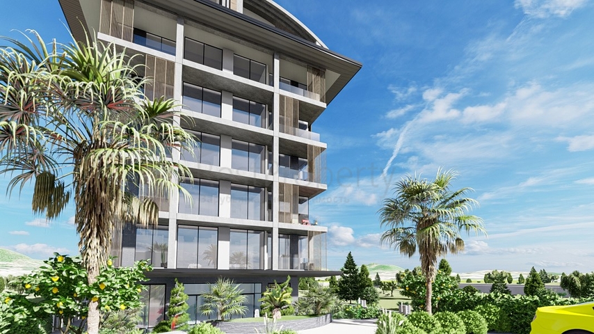 Квартира 1+1 в комплексе на первой линии 