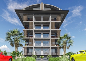 Квартира 1+1 в комплексе на первой линии 