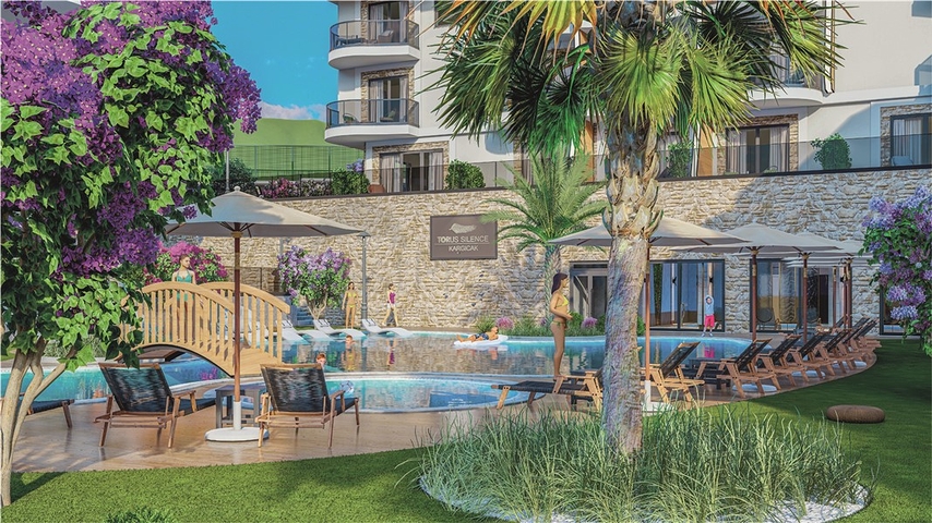 Инвестиционный проект апартаментов и вилл в районе Каргыджак