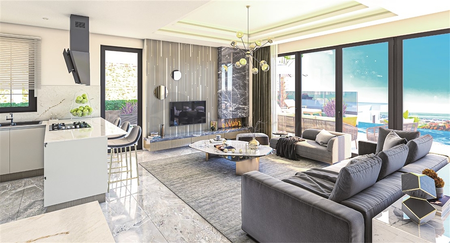 Инвестиционный проект апартаментов и вилл в районе Каргыджак