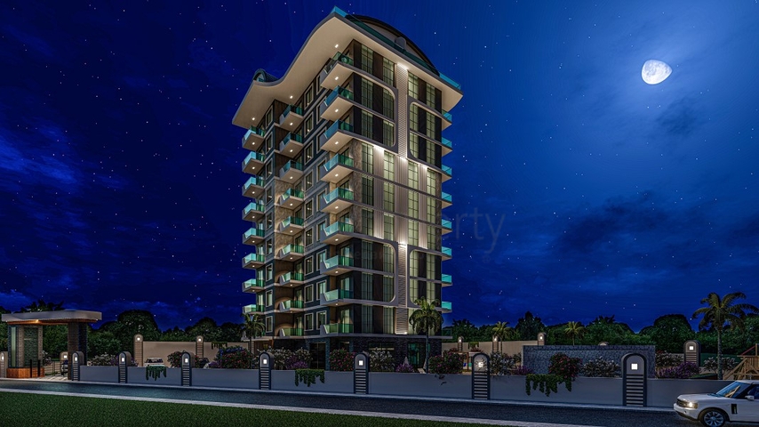 Пентхаус планировкой 2+1 в районе Махмутлар