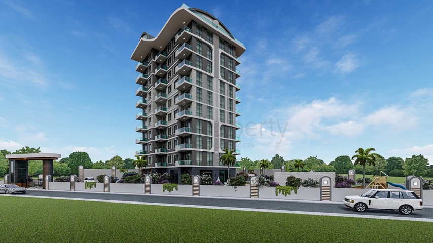 Пентхаус планировкой 2+1 в районе Махмутлар