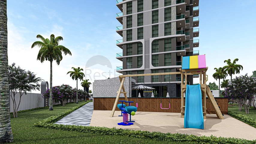 Пентхаус планировкой 2+1 в районе Махмутлар