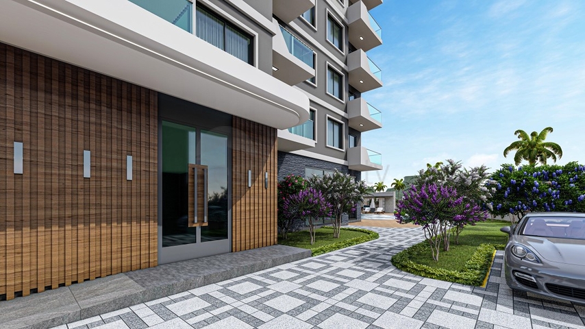 Пентхаус планировкой 2+1 в районе Махмутлар