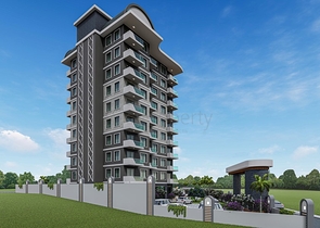 Пентхаус планировкой 2+1 в районе Махмутлар