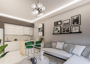 Пентхаус планировкой 2+1 в районе Махмутлар