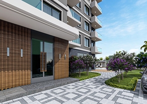 Пентхаус планировкой 2+1 в районе Махмутлар