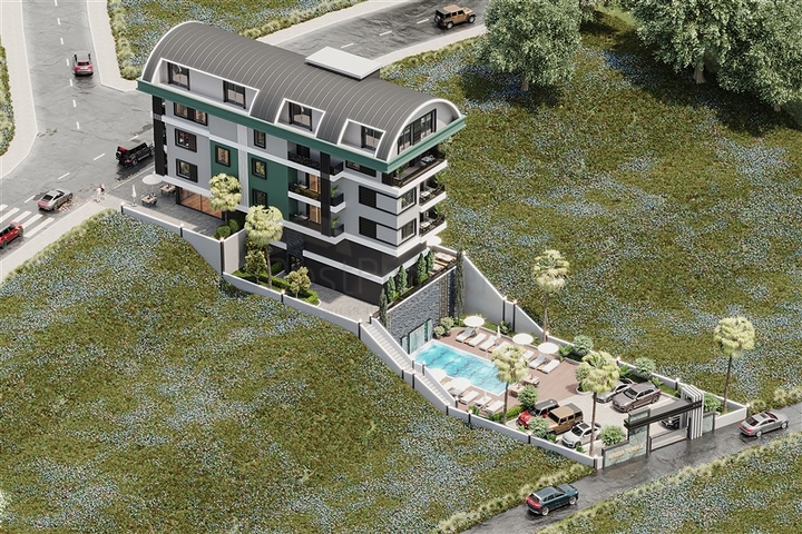 Комплекс на 11 квартир в популярном районе Оба 