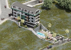 Комплекс на 11 квартир в популярном районе Оба 