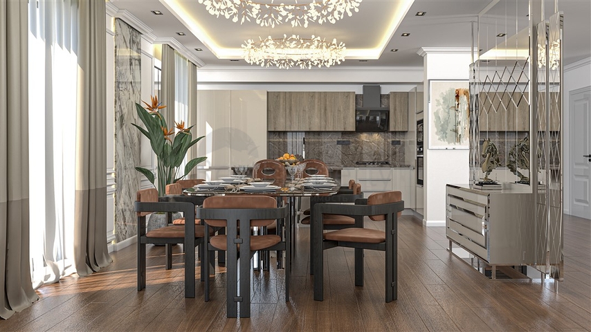 Премиальный комплекс апартаментов и вилл в районе Каргыджак 