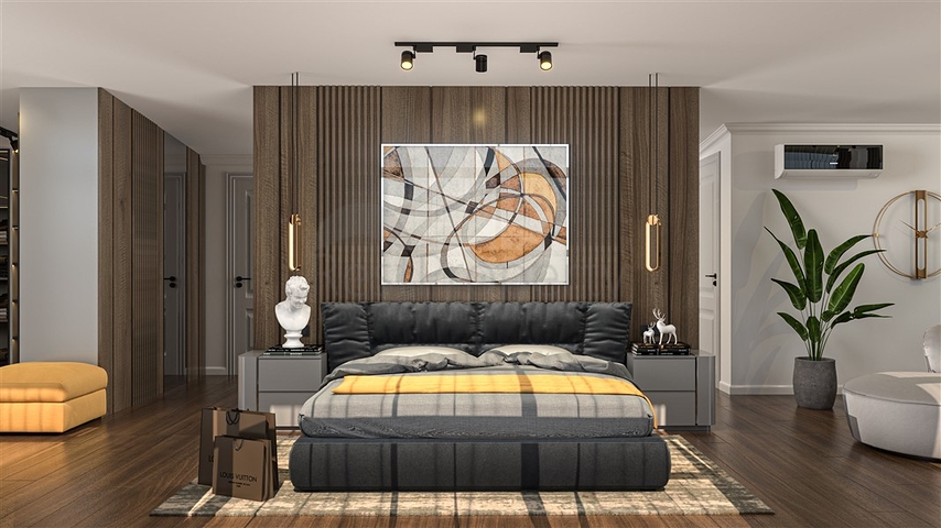 Премиальный комплекс апартаментов и вилл в районе Каргыджак 