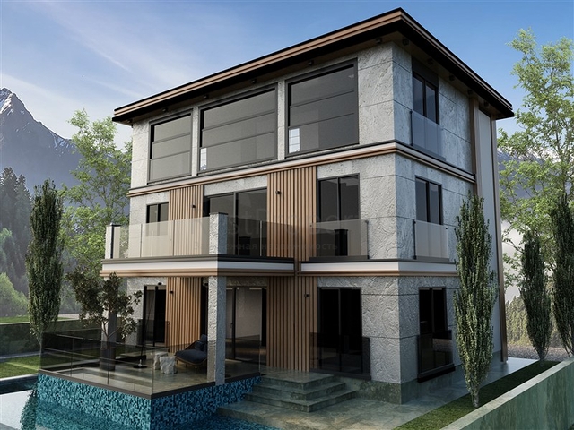 Премиальный комплекс апартаментов и вилл в районе Каргыджак 