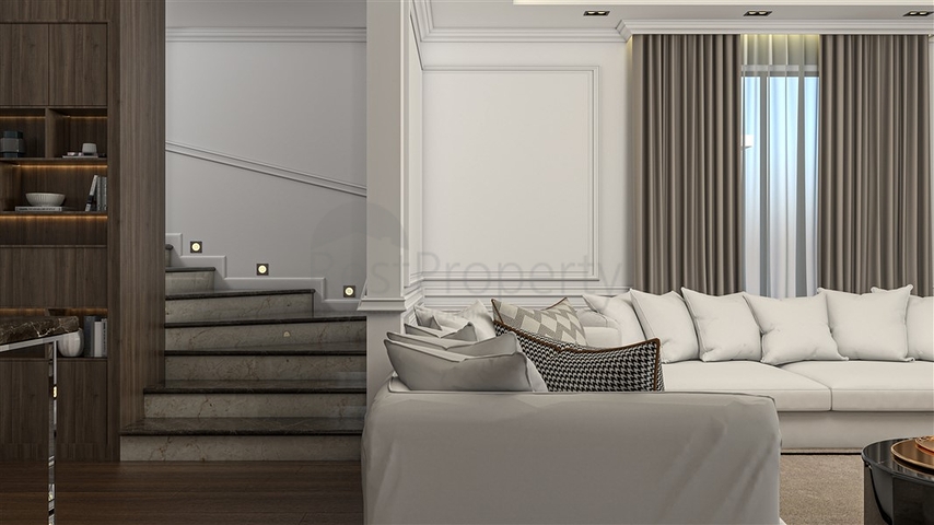 Премиальный комплекс апартаментов и вилл в районе Каргыджак 