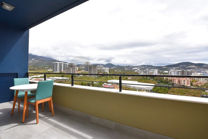 Квартира планировкой 1+1 в районе Махмутлар