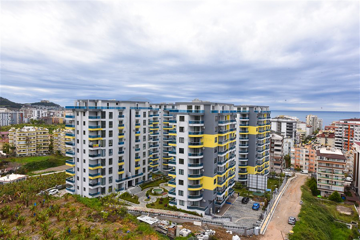 Квартира планировкой 1+1 в районе Махмутлар