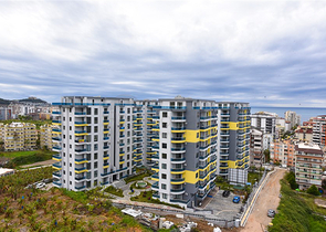 Квартира планировкой 1+1 в районе Махмутлар