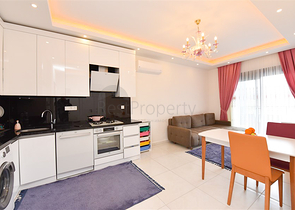 Квартира планировкой 1+1 в районе Махмутлар