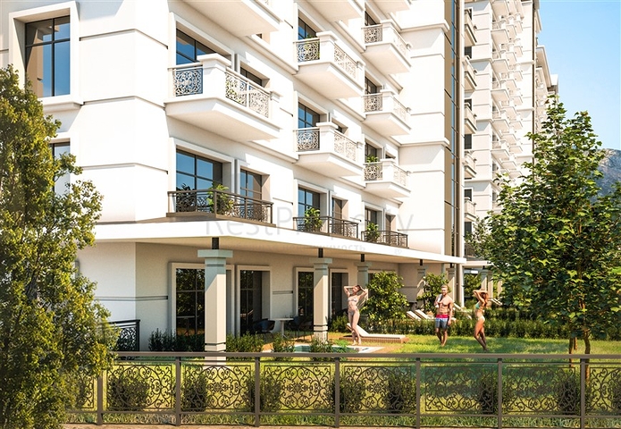 Квартира 1+1 в районе Махмутлар