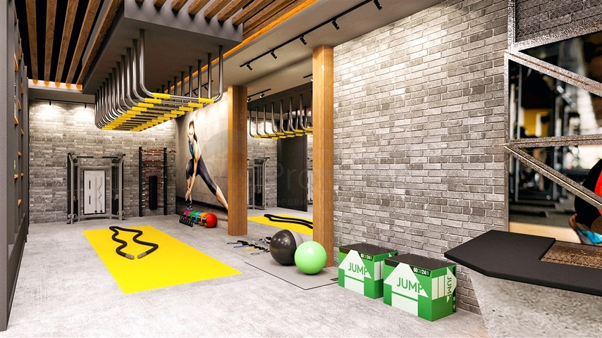 Квартира 1+1 в районе Махмутлар