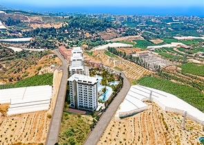 Квартира 1+1 в районе Махмутлар