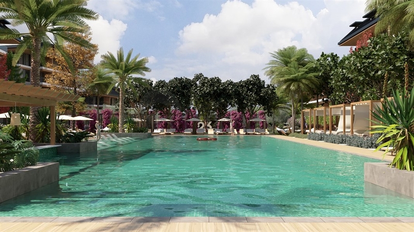 Комплекс премиум класса с отельной инфраструктурой в районе Оба