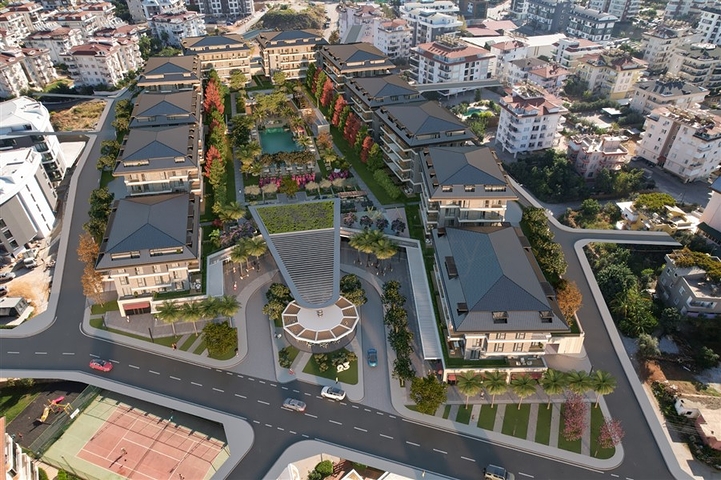 Комплекс премиум класса с отельной инфраструктурой в районе Оба