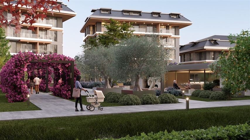 Комплекс премиум класса с отельной инфраструктурой в районе Оба