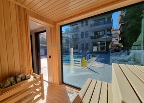 Просторный пентхаус 4+1 в центре Алании с видом на крепость