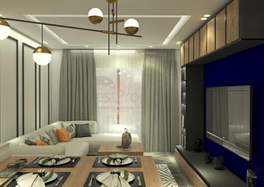 1+1 в строящемся комплексе в районе Махмутлар