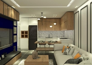 1+1 в строящемся комплексе в районе Махмутлар