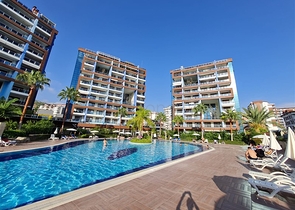 Пентхаус 3+1 с видом на море в районе Джикджилли