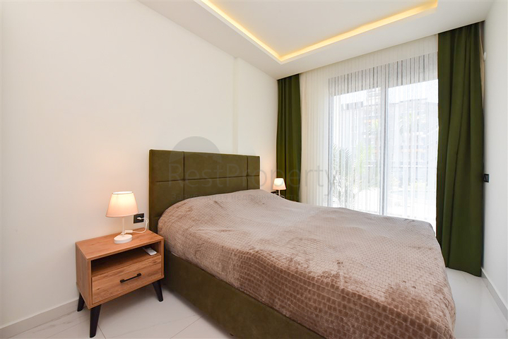 Квартира 1+1 всего в 300м от пляжа Клеопатра