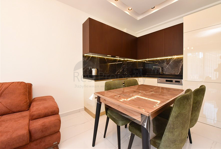 Квартира 1+1 всего в 300м от пляжа Клеопатра