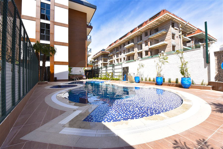 Квартира 1+1 всего в 300м от пляжа Клеопатра