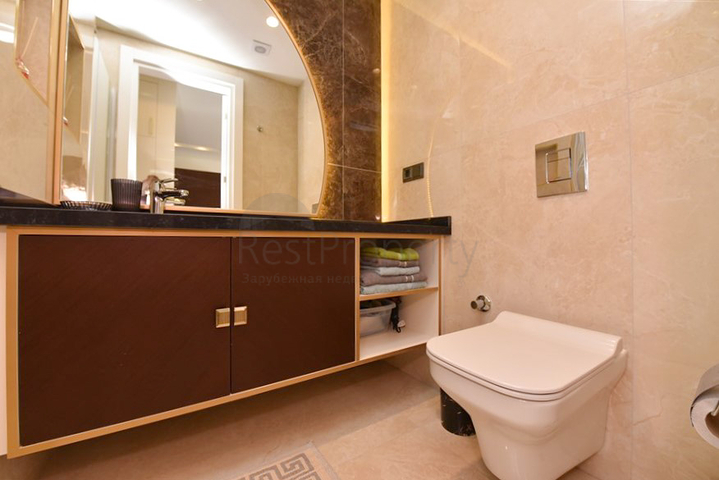 Квартира 1+1 всего в 300м от пляжа Клеопатра