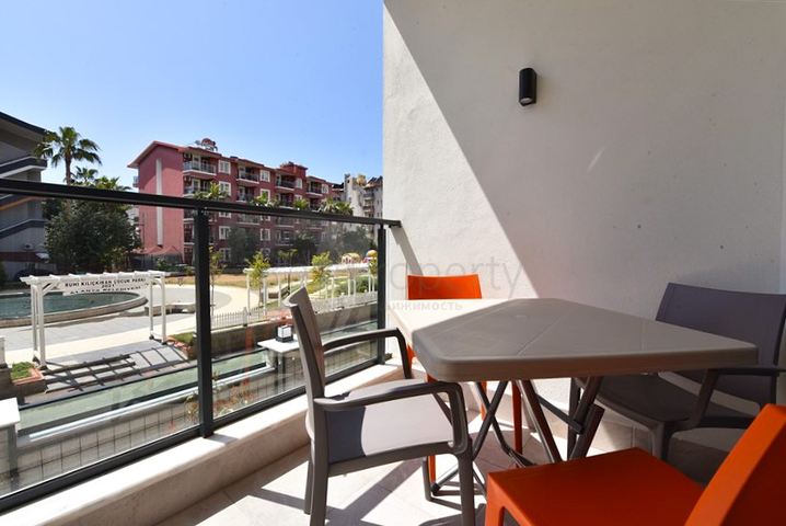 Квартира 1+1 всего в 300м от пляжа Клеопатра