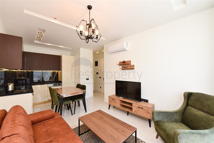 Квартира 1+1 всего в 300м от пляжа Клеопатра