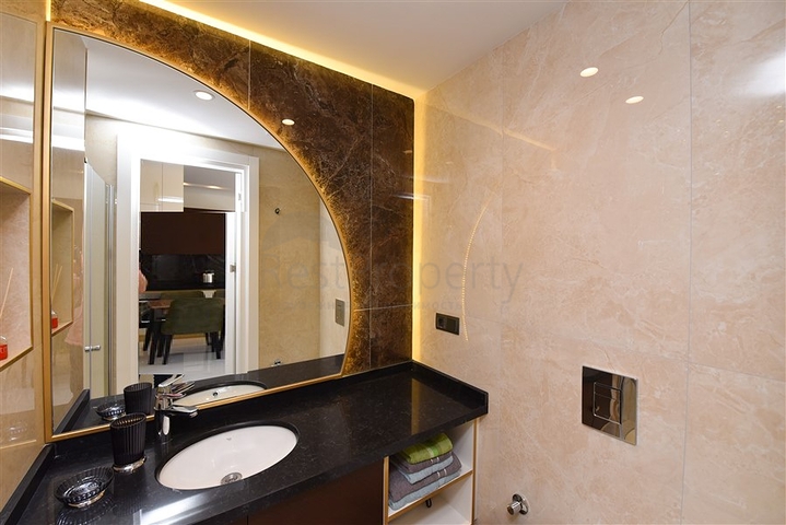 Квартира 1+1 всего в 300м от пляжа Клеопатра