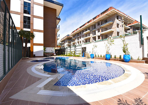 Квартира 1+1 всего в 300м от пляжа Клеопатра