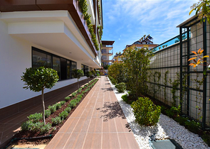 Квартира 1+1 всего в 300м от пляжа Клеопатра