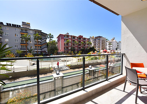 Квартира 1+1 всего в 300м от пляжа Клеопатра